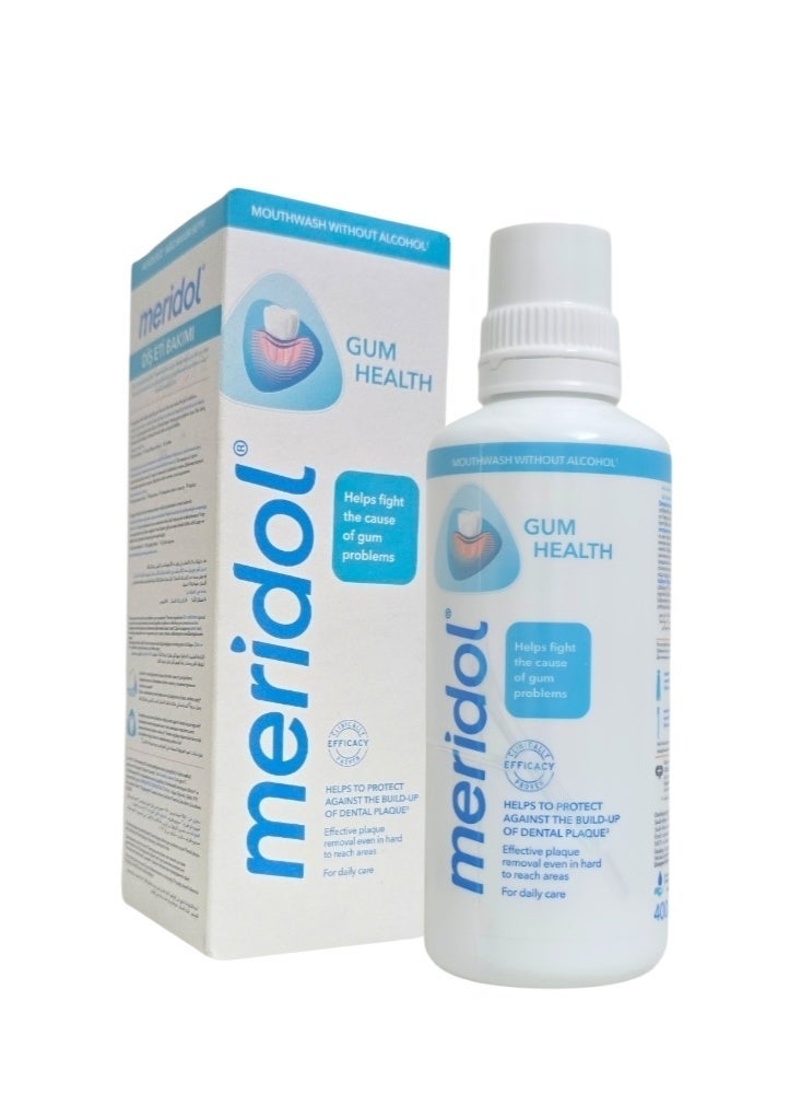 Meridol Gum Health Mouthwash Without Alcohol 400Ml - Image 1